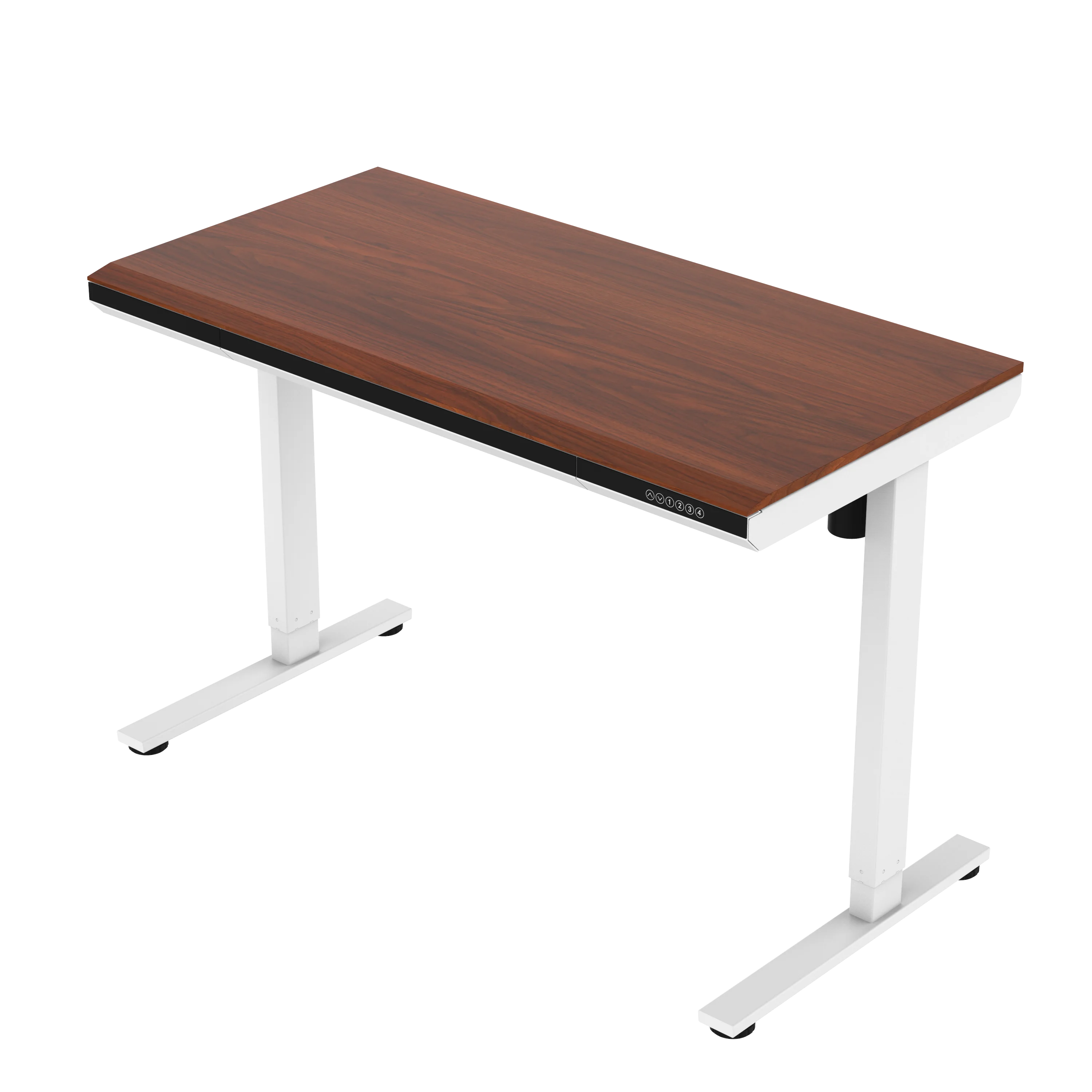 LOCTEK Wooden Electric Height Adjustable Lifting Sit Stand Table Standing Desk HOME OFFICE ET156W-B