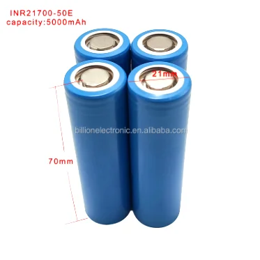 Original 21700 5000mah lithium battery cell electric scooter batteries 3.7v 4000mah 4500mah 5000mah rechargeable batteries