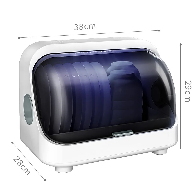 Кухонные УФ-стойки для дезинфекции посуды с крышкой многофункциональная сушилка