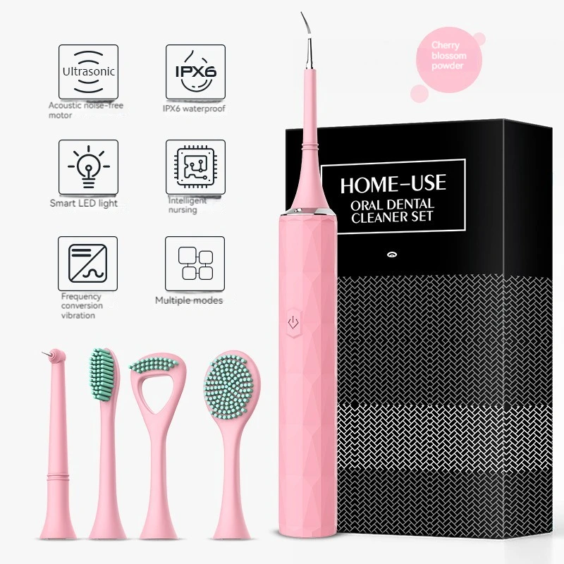 Electric Toothbrush Men and Women Household Oral Whitening Tool Waterproof Sonic Toothbrush Ultrasonic Automatic Tooth Brush