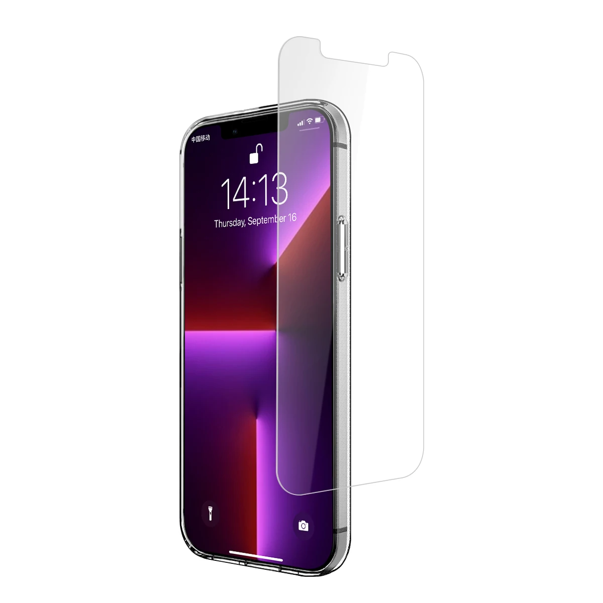 Protective Silicone Edge Tempered Glass Screen Protector Film For iphone 11 Pro Max
