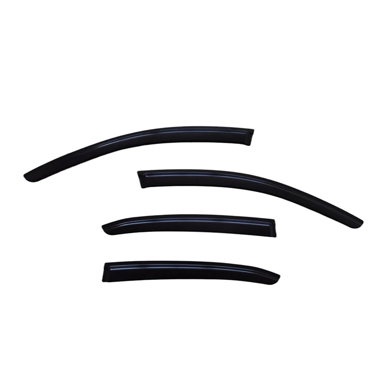 Car Accessories Door Side Window Deflectors Rain Window Visor Car Door Visor Window Shield Weather Guard For 15 Mazda 2