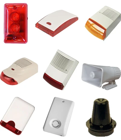 FBPS103 Homelux Outdoor siren two piezo sounder with light compatible with burglar alarm/siren