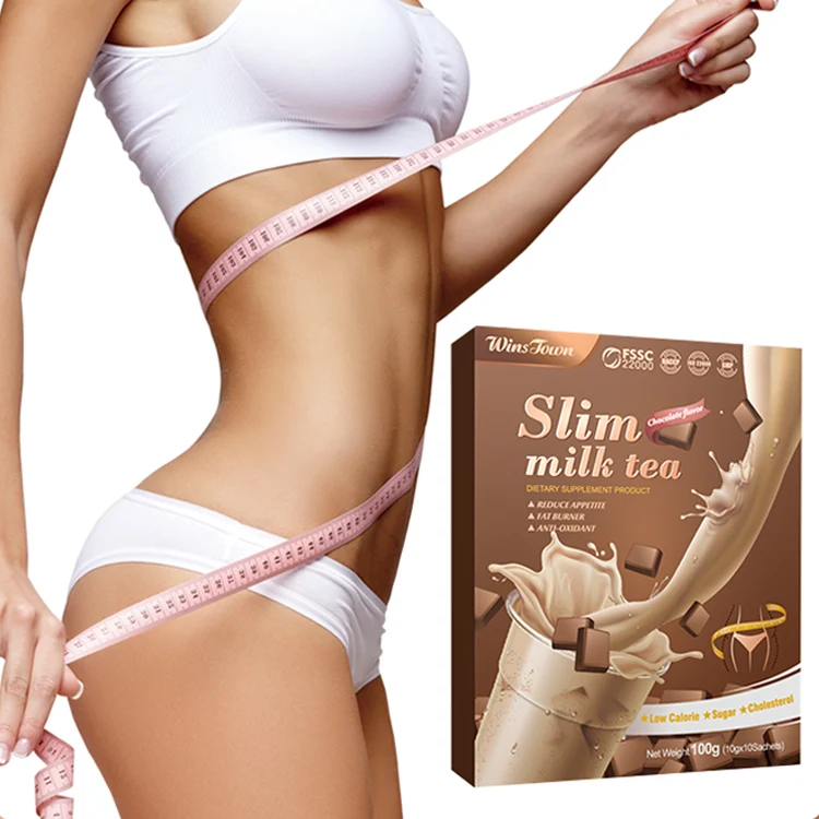 Chinese slimming milk Tea nature Flavor Milk Fragrant And Taste Natural Organic Health Care Weight Loss Milk Tea