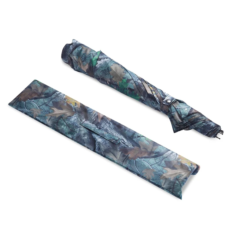 Quick Set Durable Easy-to-Install Break-Up Country Camo Treestand Roof Blind Shield Portable Weather-Resistant Hunting Umbrella