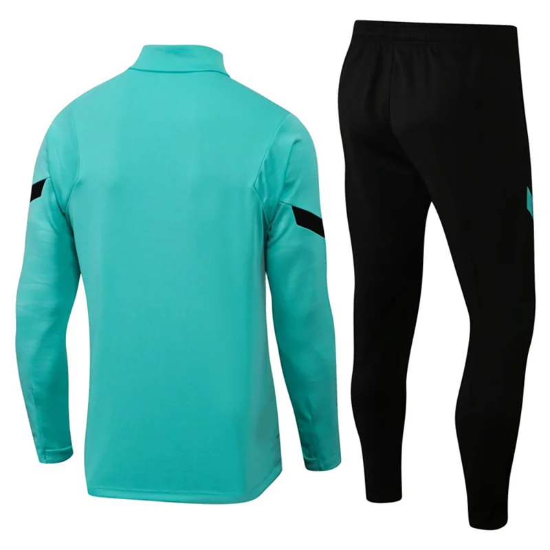 2022  Adult child football uniform winter long sleeve training suit wholesale soccer jersey customized Logo Printing jersey