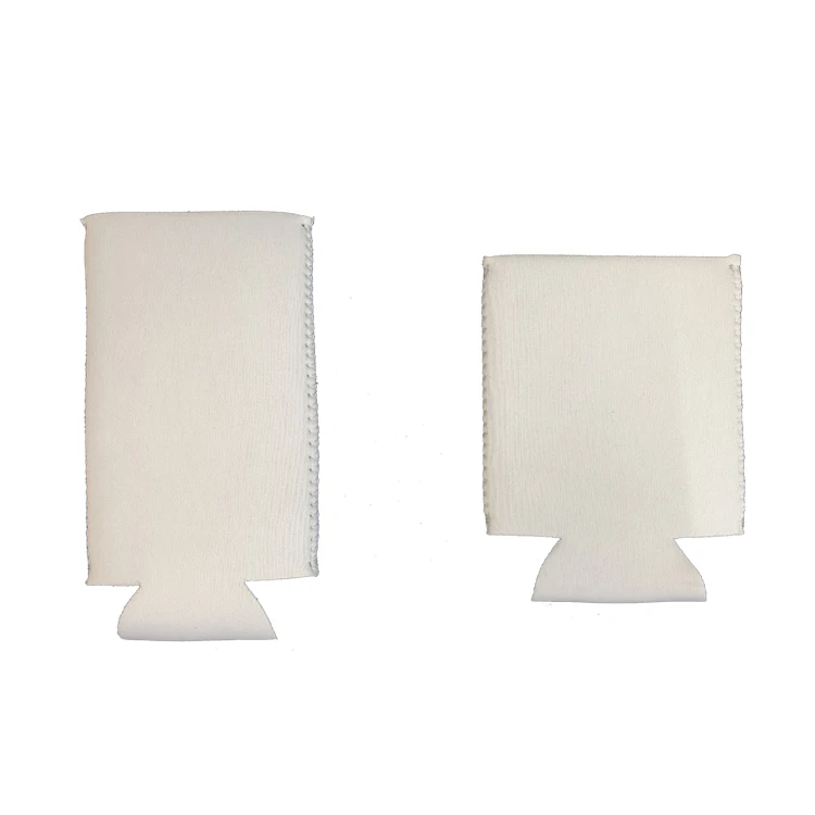 Blank White DIY Sublimation Neoprene Slim Beer Soda Can Coolers Holder