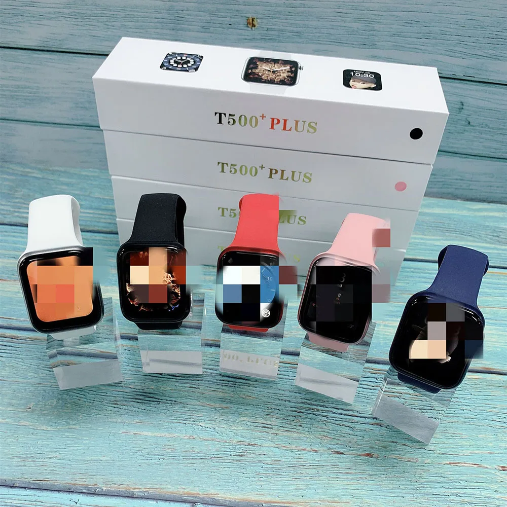 Водонепроницаемый Фитнес-Браслет С Пульсометром серии 6 Смарт-часы T500 Plus Hiwatch 6 Reloj T55 Смарт-часы T500