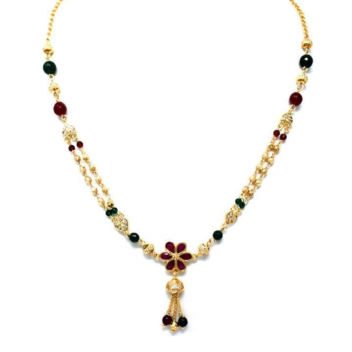 Женские гордость дизайнерские Позолоченные Mangalsutra подвеска с цепочкой для женщин