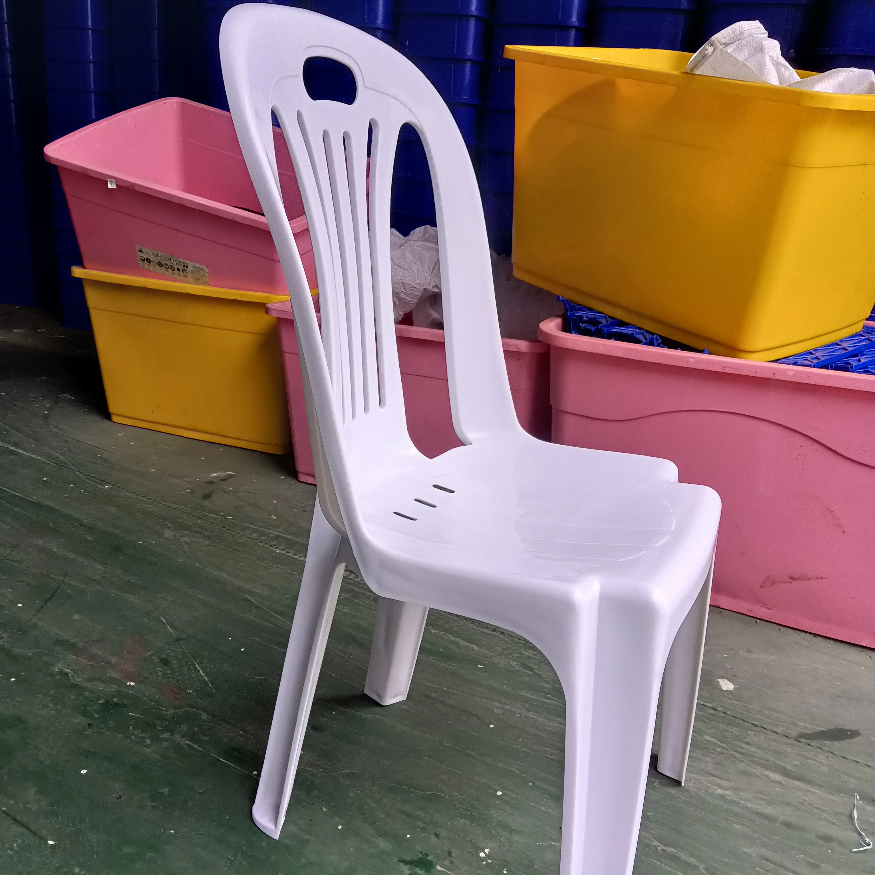 Heavy Duty Garden Leisure Plastic Cheap Stacking Chairs For Banquet
