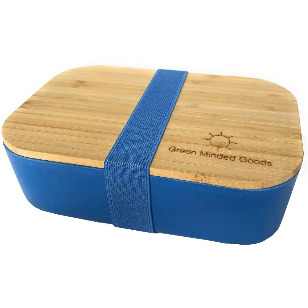 Bamboo Bento Box,Bento Boxes for Adult,Lunch Box for Work/School Lunch Packing and Meal prep BPA free food containers