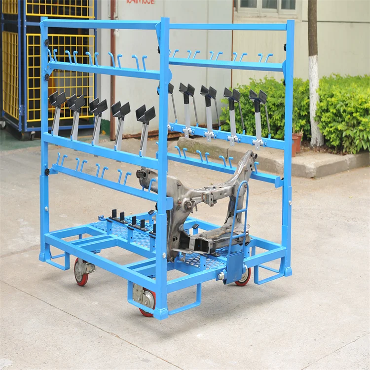 Factory cheap foldable storage rack shelf material rack of automobile parts
