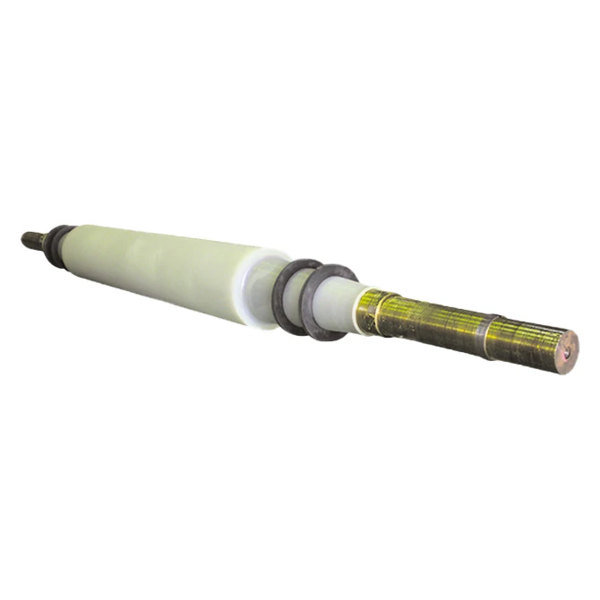 Solvent resistance chemical resistance bearing print rubber roller