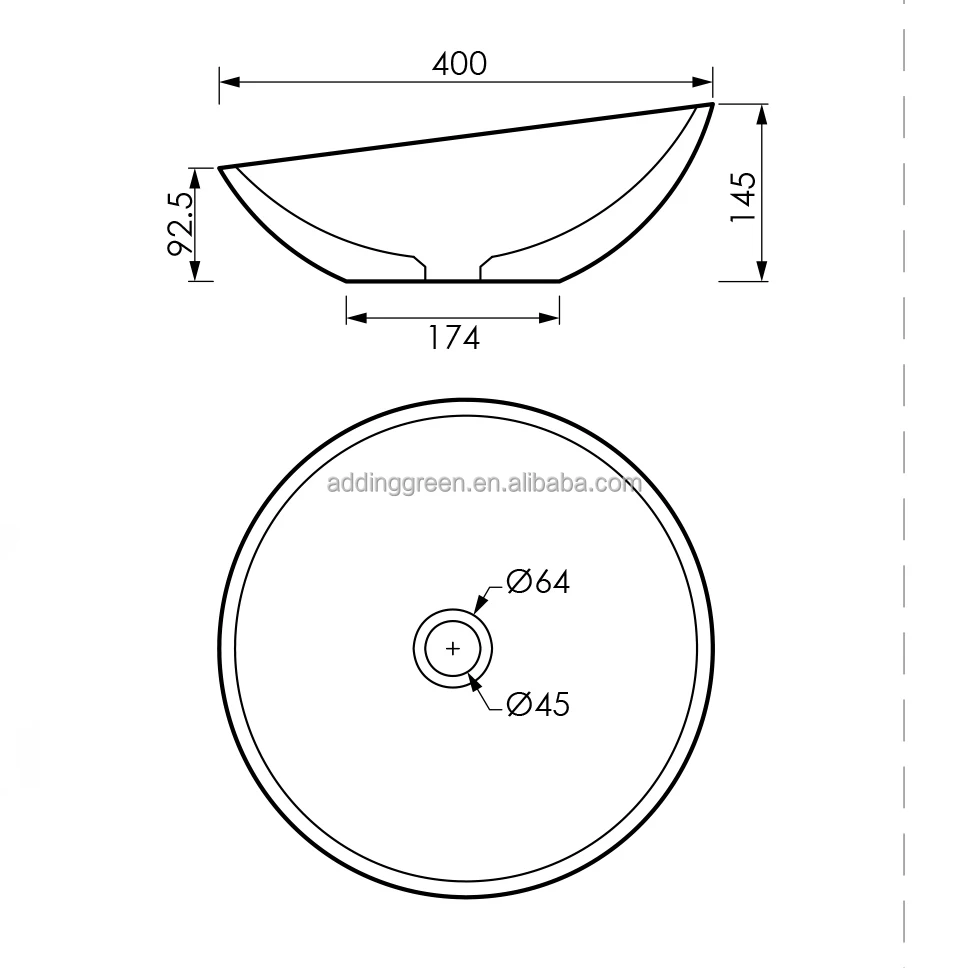 Concrete bathroom sink Concrete Terrazzo bathroom sink basin