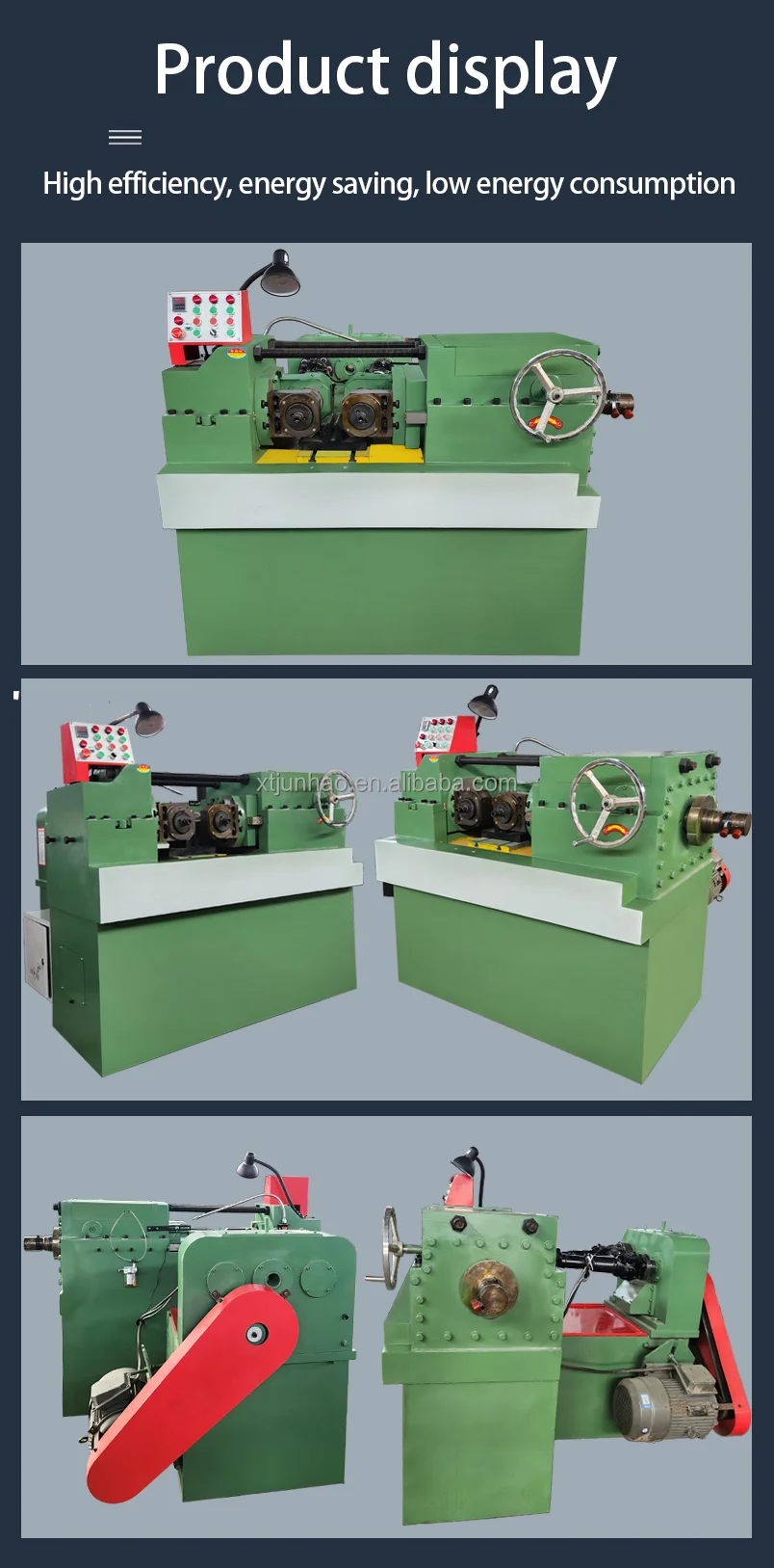 High Automatic Price Spare Manufacturing Roscadora U Steel Metal Para Internal Nail Gypsum De Nut Threading Machine