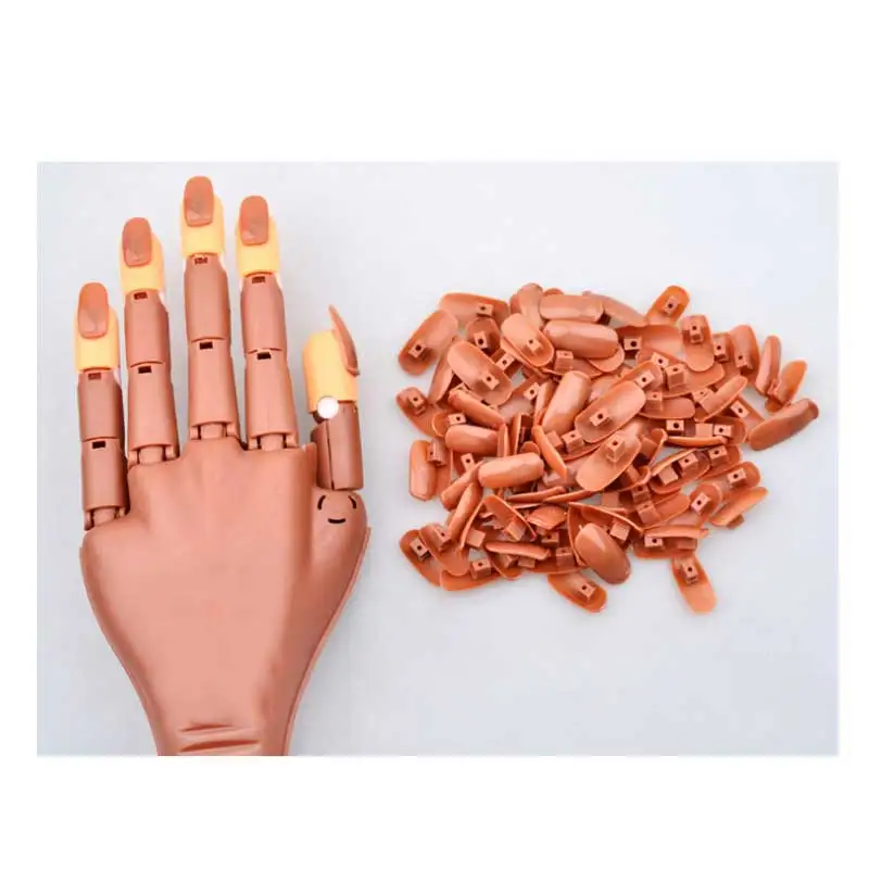 
Display DIY nail art training hands manicure nail practice hand for nails 