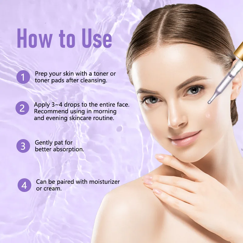 Pure organic skincare smooth anti aging reduce fine lines wrinkles firming collagen retino bakuchiol serum