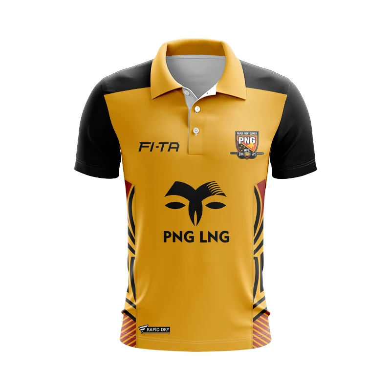 PNG Kumul Jersey Custom Men Nrl Football Jerseys Shorts Sets Polo Shirts Sport Singlets Rugby League Hoodies