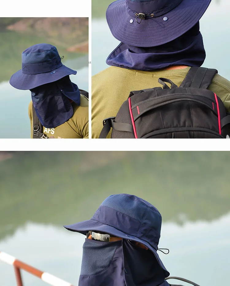 summer outdoor quick-drying sunscreen hat breathable sun hat