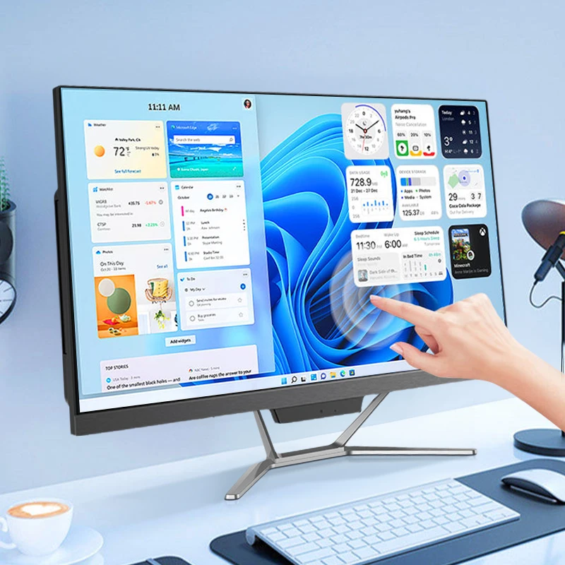 Factory New Design All In One Barebone PC All In One Desktop Computer i7 16GB PC Gaming Monoblock Computers