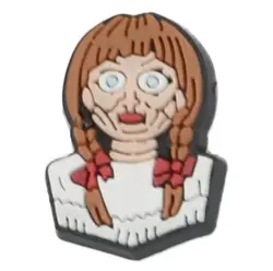 Wholesale Halloween series PVC soft rubber shoes buckle detachable personalized shoe charms grimace cartoon hole shoe buckle