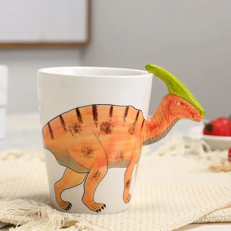 Signature Wholesale Shaped Ceramic Face Inside Ceramic Cute Animal 3d Mugs With Animals