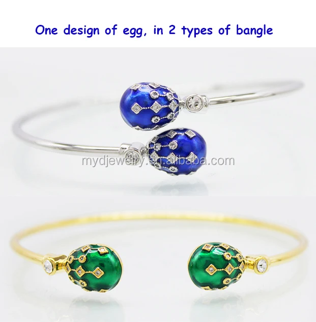 Faberge egg bangle