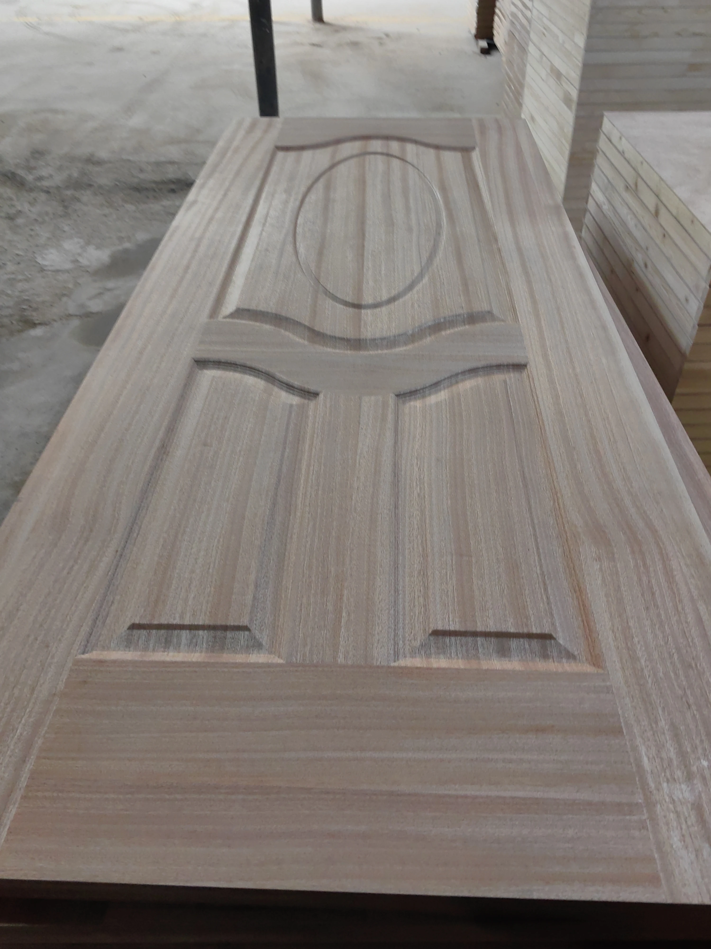 White color High Quality Internal Bedroom Door Flush Wooden Door Interior bedroom Door