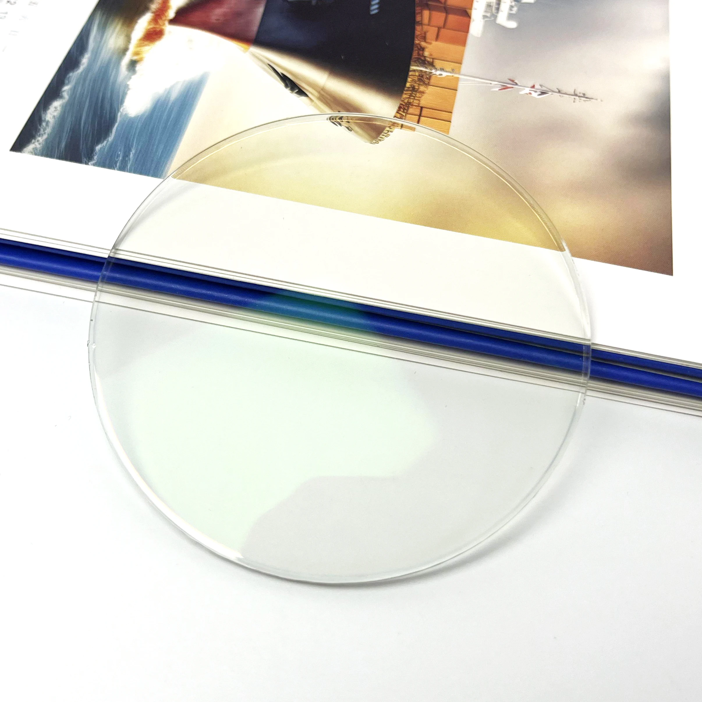 1.61 1.67 Single Vision Eyeglass Lenses China Danyang Manufacturers  UV420 Single Vision Ophthalmic Lens