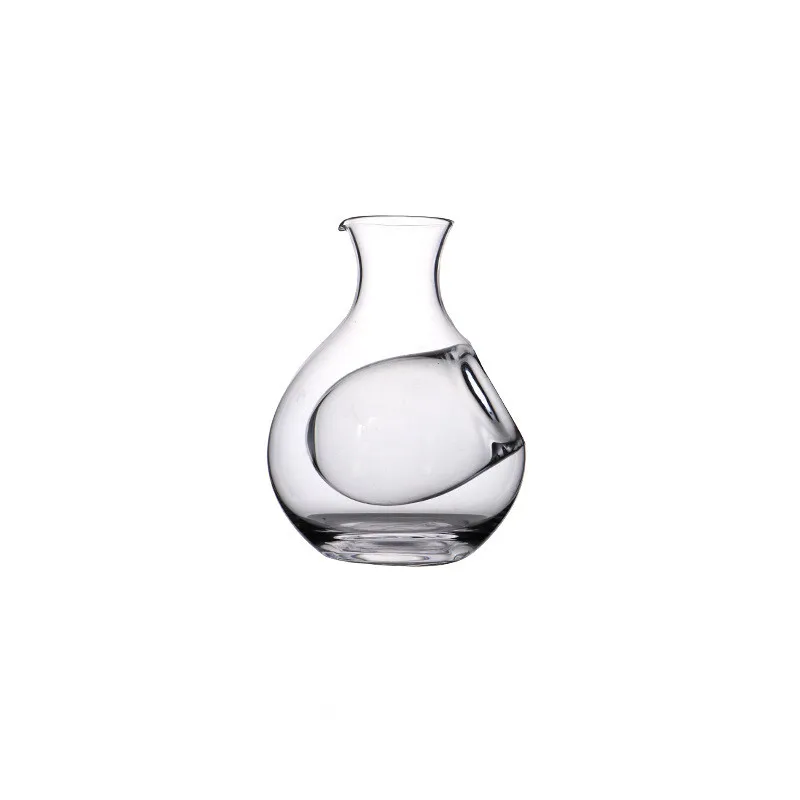 Crystal glass frozen sake refrigerator pot glass rice wine decanter Japanese sake bottle