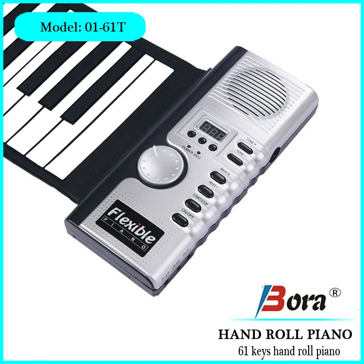 Bora 61 hand roll up piano high keyboard
