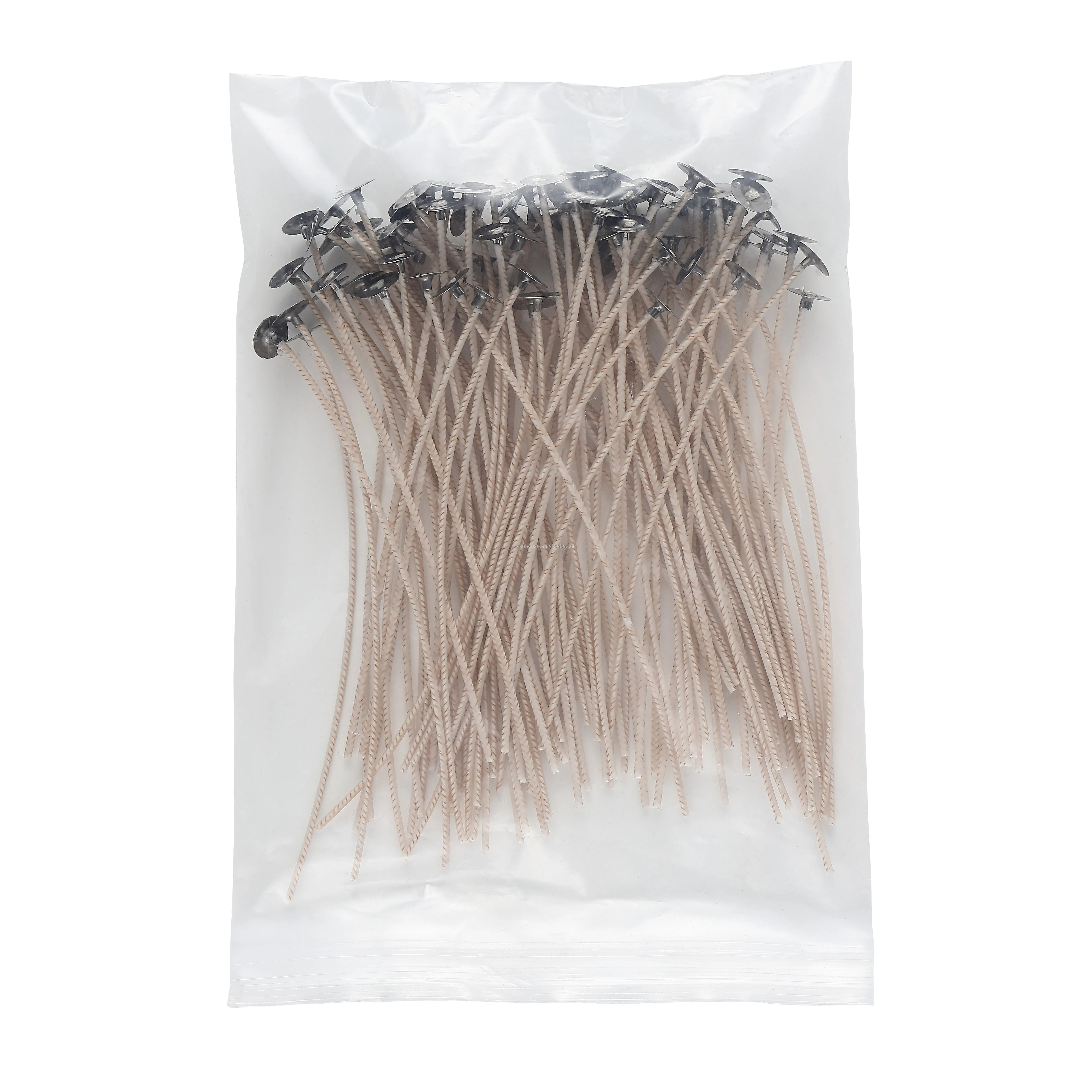 Hot Selling Product Pre Waxed Think Candle Wick with Wick Centering Device for Candle Making