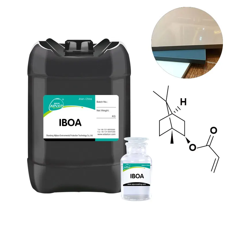 UV Monomer IBOA Iso-Bornyl acrylate CAS number 5888-33-5 high tg high transparency low shrinkage
