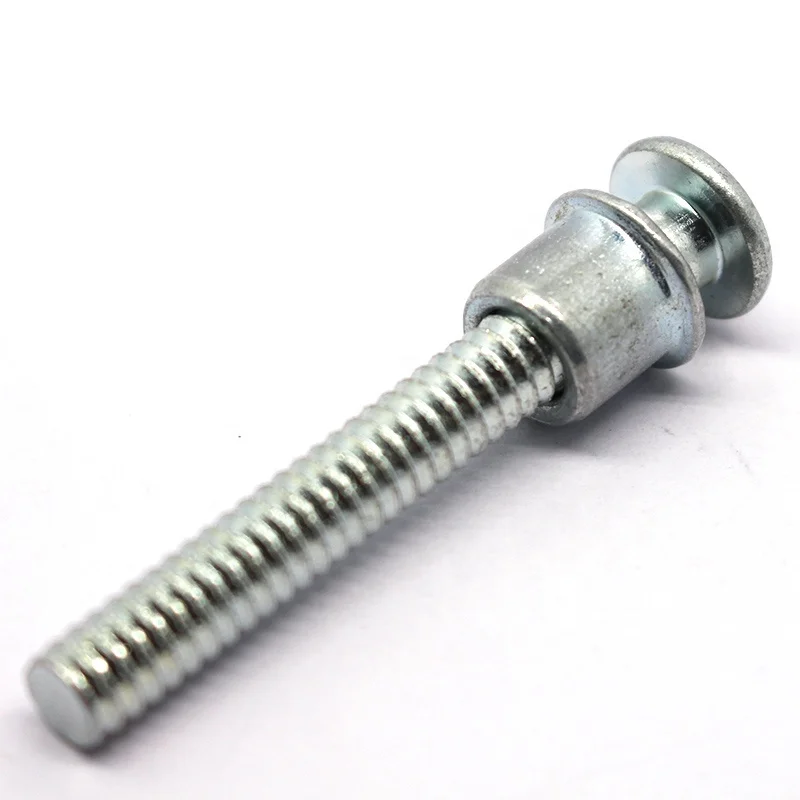 Wholesale all steel ring-grooved  lockbolt pop blind  rivet with threaded lockbolt