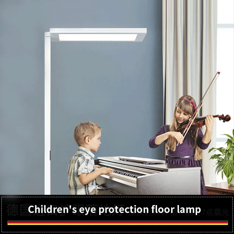 Touch Control 3000K-5000K office Bedroom Living Room eye protection LED Floor Lamps 3 Color Temperatures modern Standing Lamp