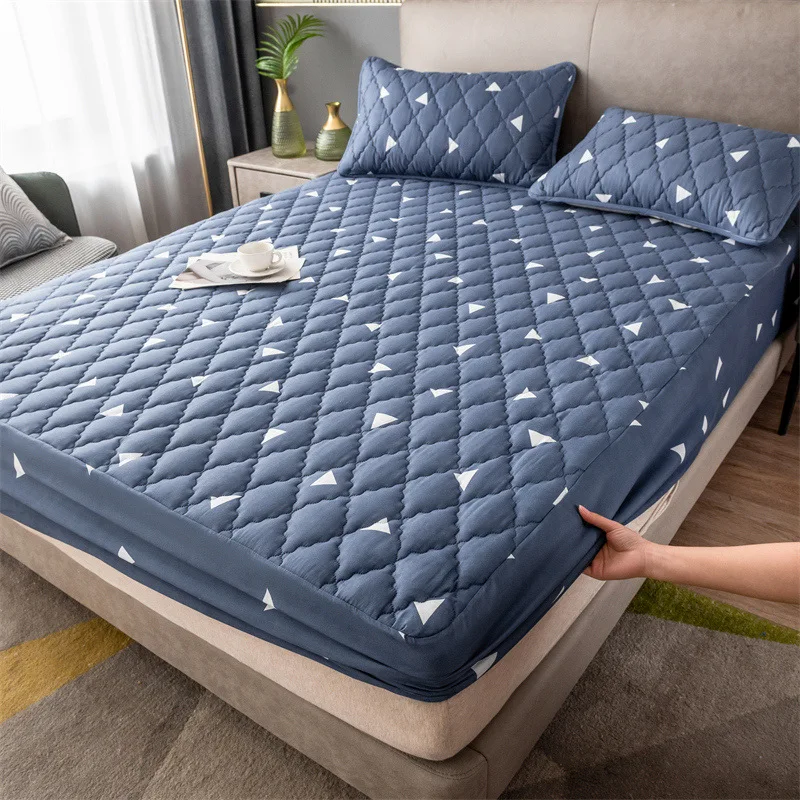 High Quality Baby Sleep Soft Cotton Cover Mattress Water Proof Mattress Cover With Pillow Cover