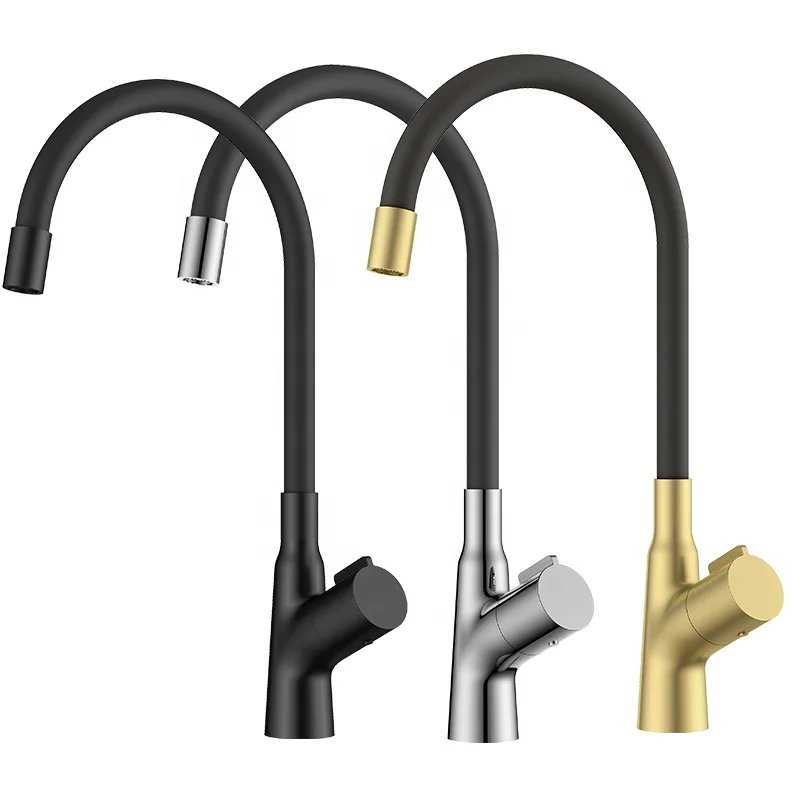 Kitchen Faucet Water Tap Modern Kitchen Taps Brass Sprayer Gold Kitchen Mixer Sink Faucets Black