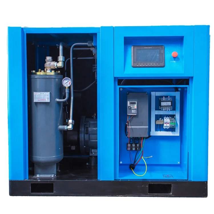 185kw 7bar впрыска масла VSD винтовой воздушный компрессор с CE качество инвертор частоты