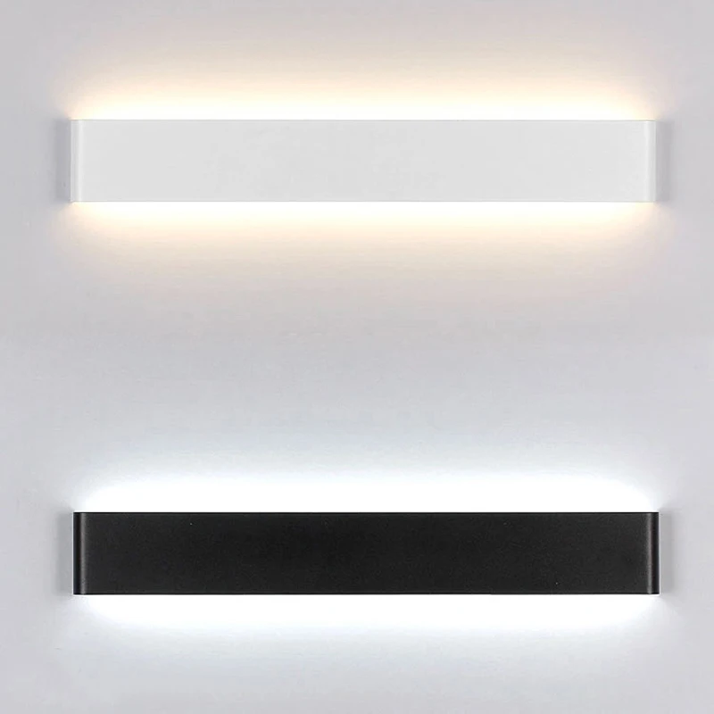 Corridor Staircase 8W 16W 14W Sandy Black LED Wall Light Living Room Modern Indoor Bedside Wall Lamp