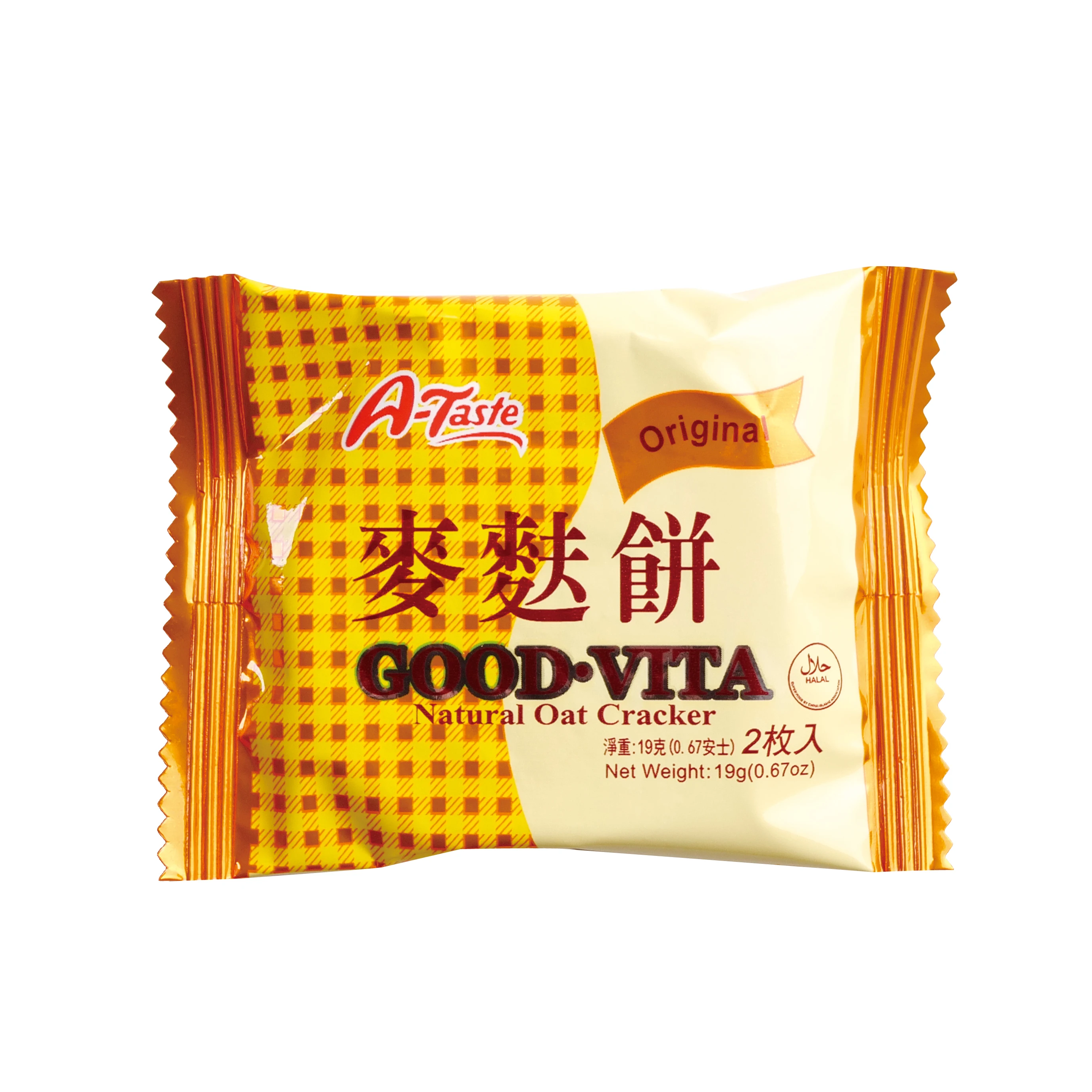 Natural Oat Cracker Customized Packaging Buckwheat Cracker Natural Puffed  Wheat Thins Crackers for Breakfast