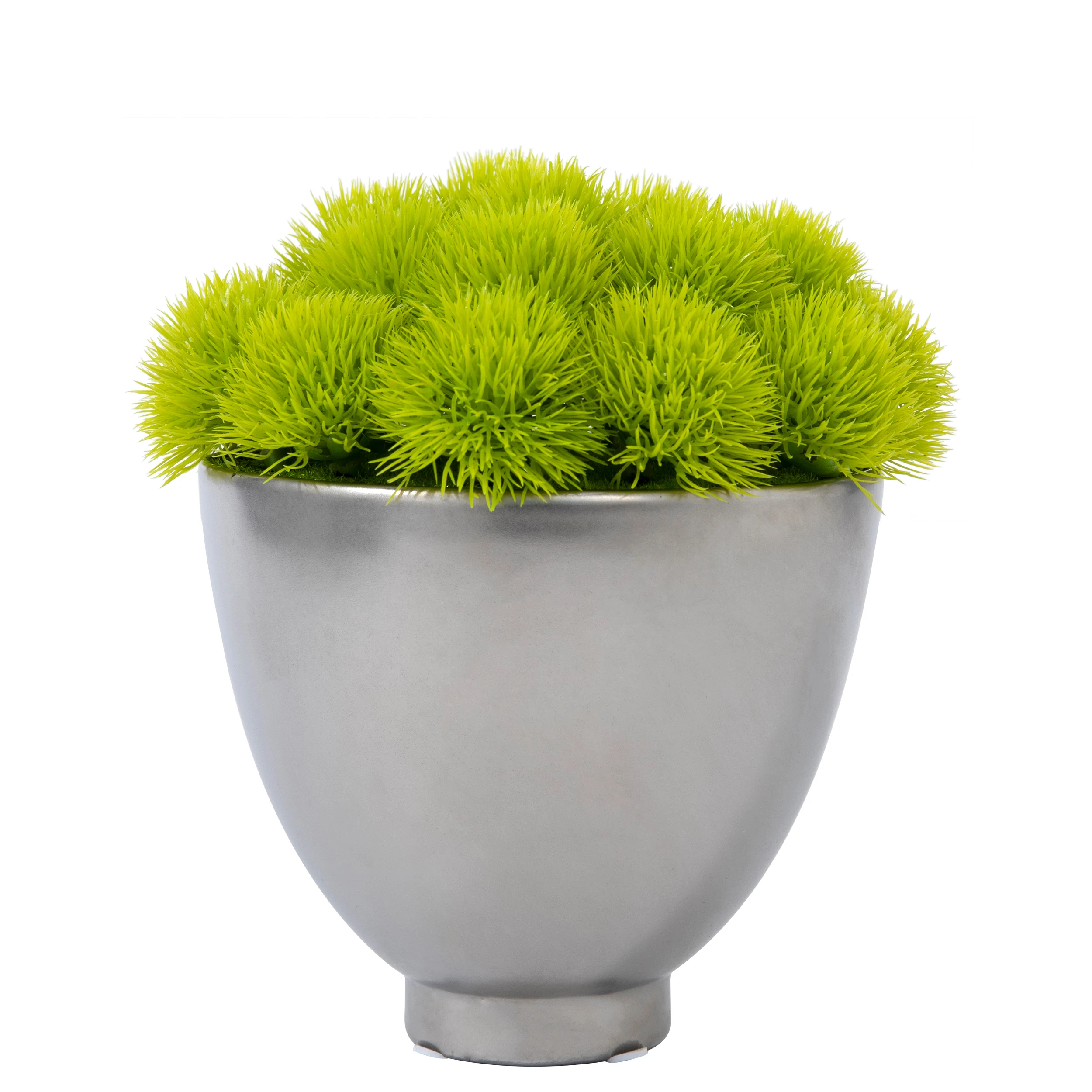 luxury metallic glaze flower pot ceramic gold bowl vase