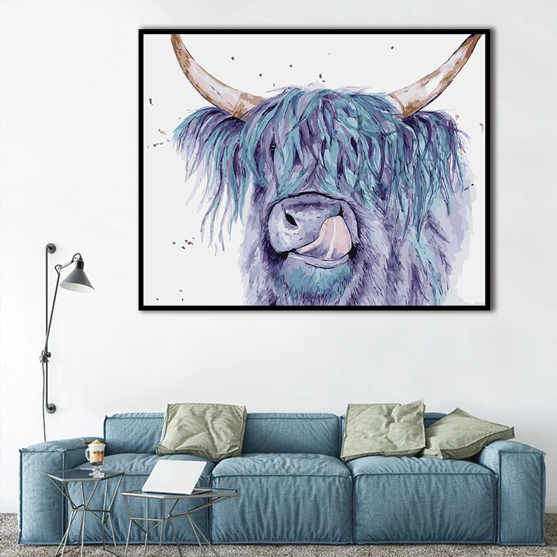 Oil Painting Wall Art Wall Frames Wall Posters Modern  Panel Canvas Art  Animal Painting