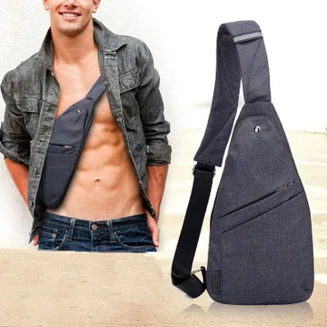 Custom Mens Crossbody chest bag anti theft,custom waterproof multifunctional sling men chest bags