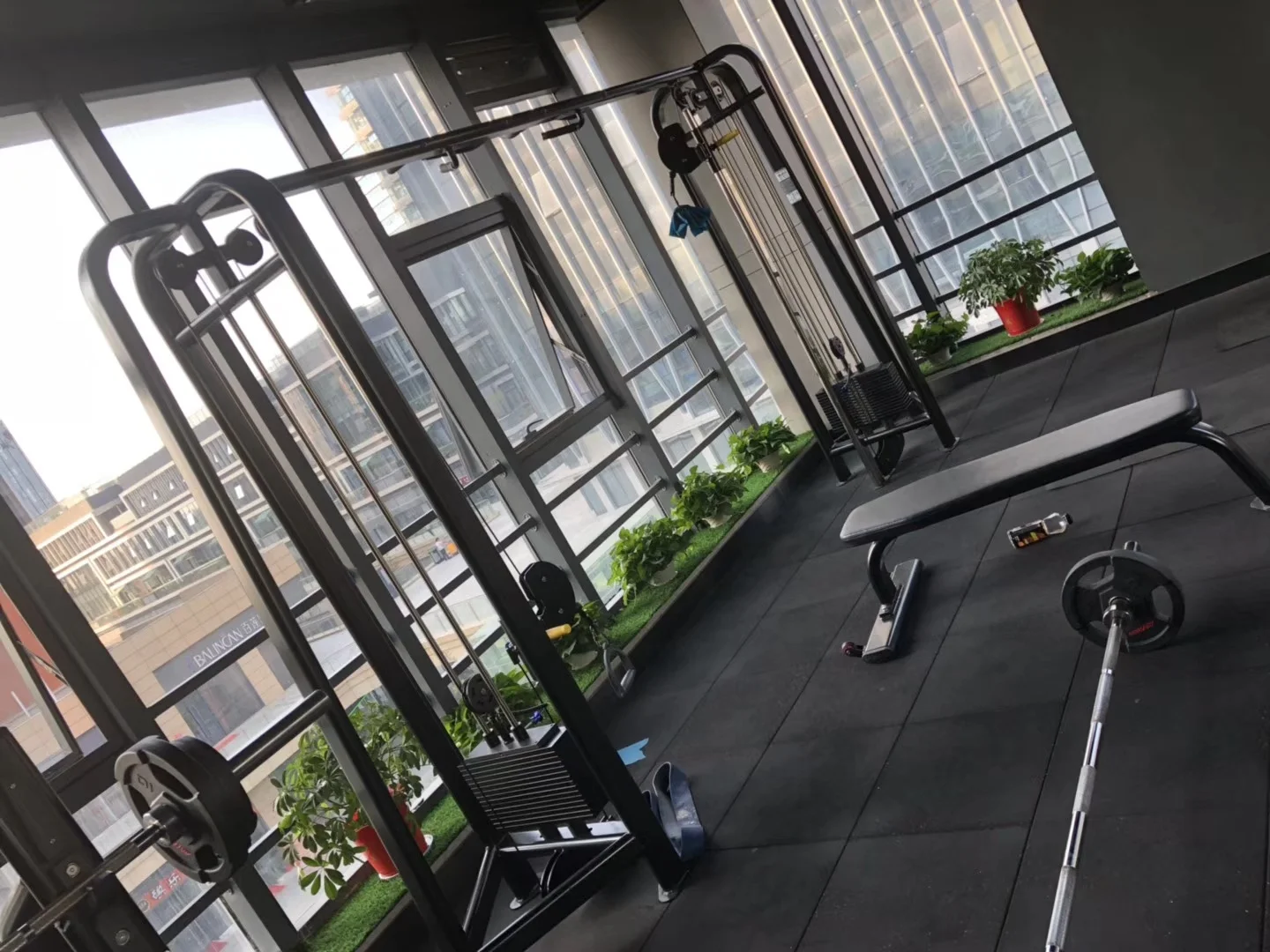 Shandong Sports Commercial Gym Fitness Equipment Cable Crossover Machine Pulley