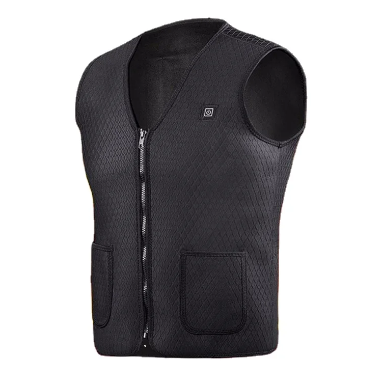 Dual Heated Vestated Vest Fleece Winter Pre Unisex Designer Adjustable Usb Charging Electronic Heating