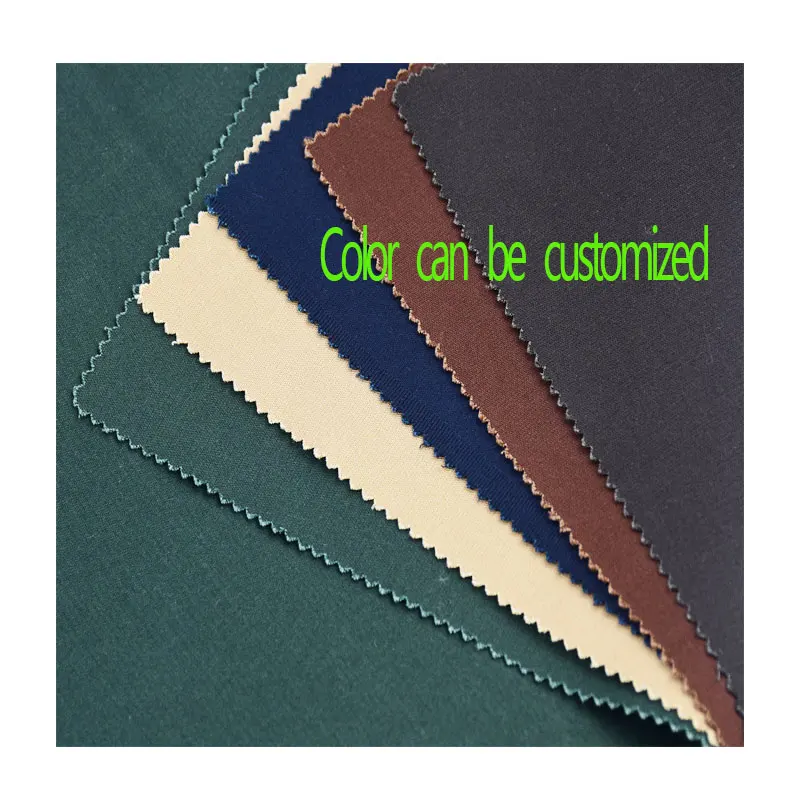 Factory Wholesale Spot Goods Women Suit Pants Comfortable Handfeeling Tel Cotton Twill Spandex Fabric