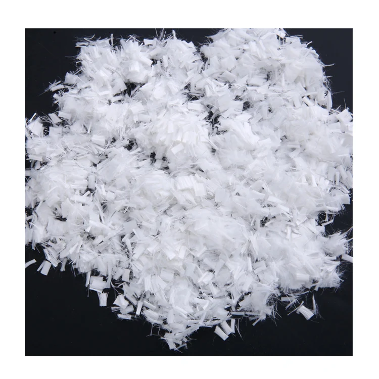Professional Manufacturer Supply Polyester Staple Fiber Competitive Price PET Concrete Fiber