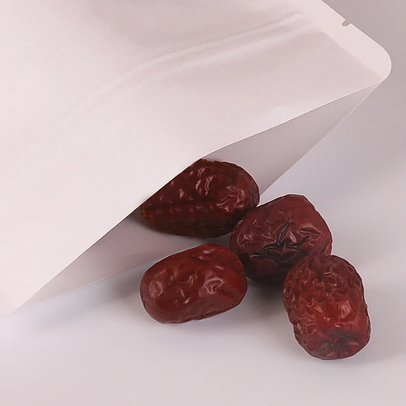 Kraft Paper Bags Food Ziplock Bag Candy Tea Nut Moisture Proof Pouch Diy Handmade Cookies Packing Bag Baking Supplies