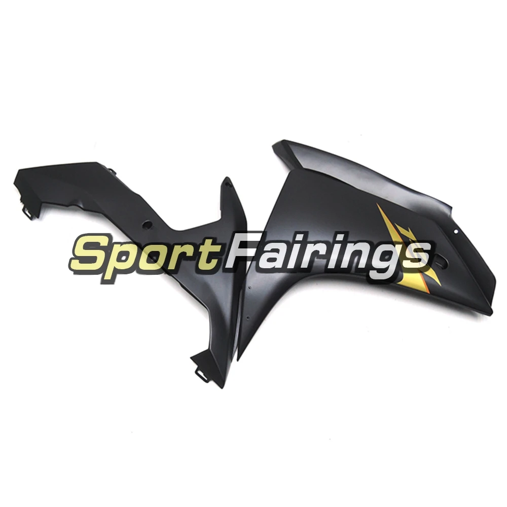Matte Black Gloss Black with Gold Decals Sportbike Fairings for Yamaha YZF1000 R1 2007 2008 R1 07 08 ABS Injection Bike Covers