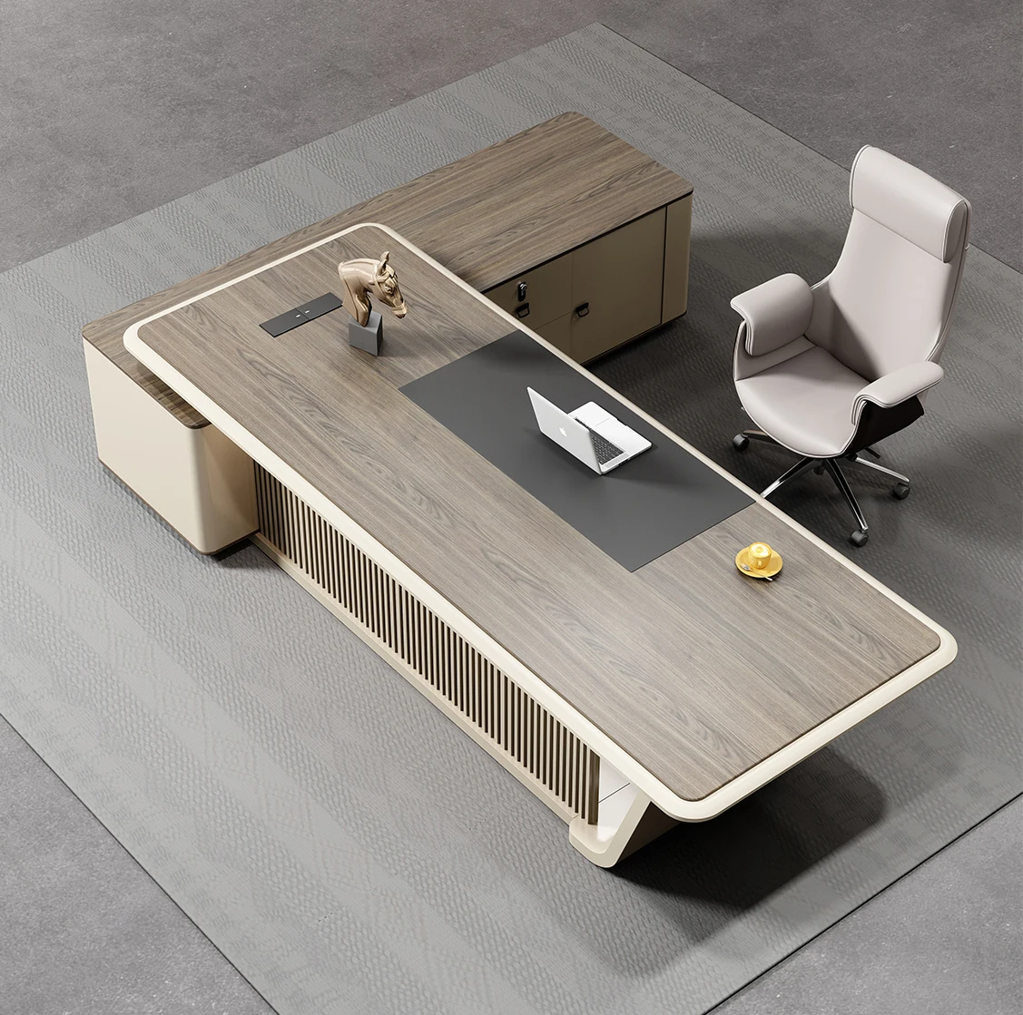 2023 office desk furniture L shape office desk manager office table